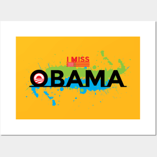 I miss obama cool Posters and Art